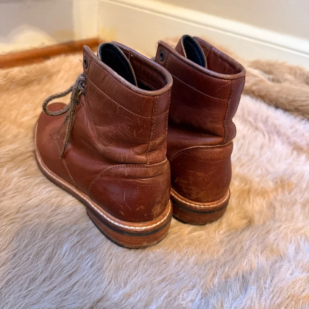 Nisolo All Weather Amalia Boot - Brandy - Picture 4 of 7